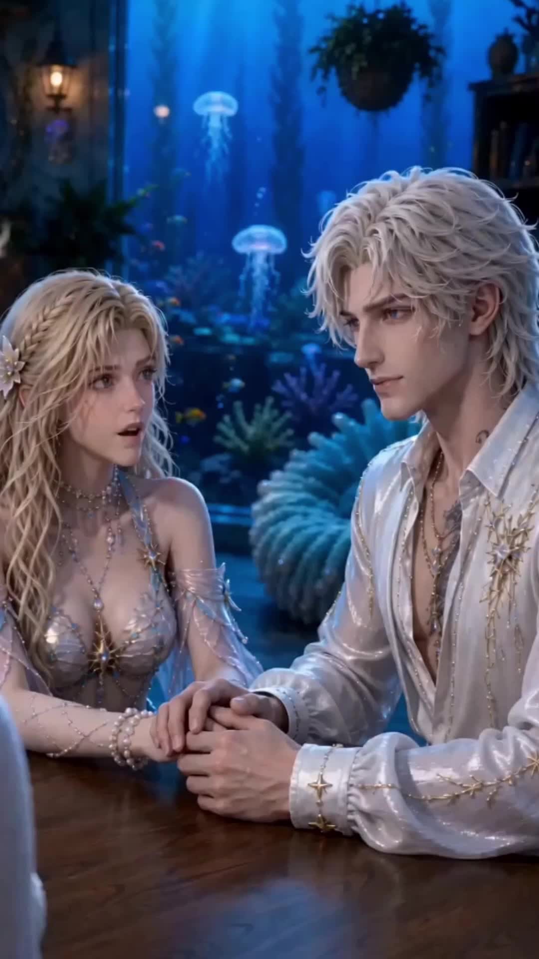 Episode 14 of Married to the Homeless Merman: He is the King of the Ocean