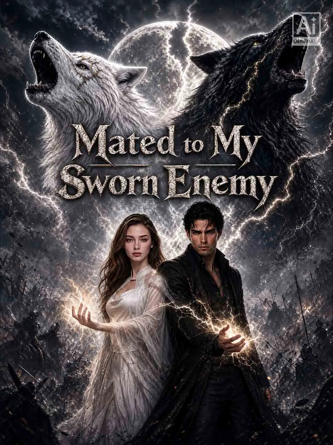Cover of the miniseries Mated to My Sworn Enemy