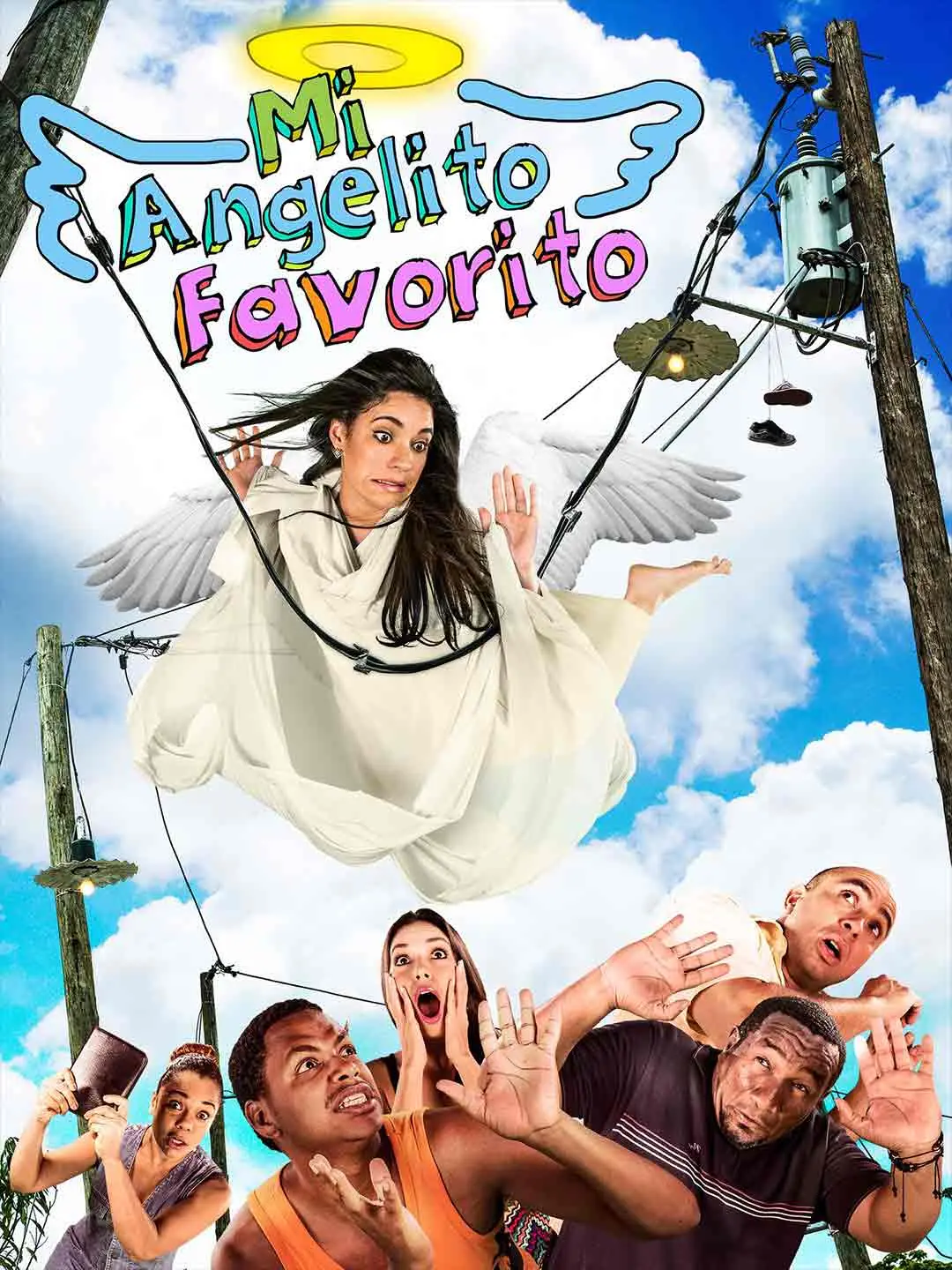 Capa da minissérie Mi Angelito Favorito