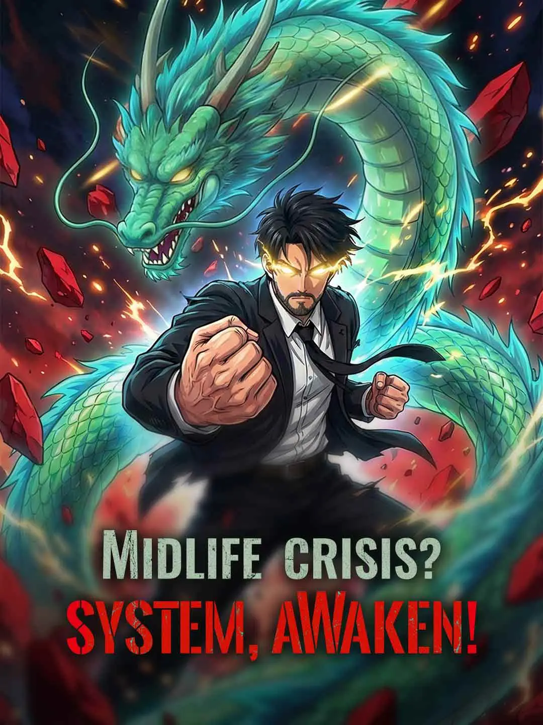 Cover of the miniseries Midlife Crisis? System, Awaken!