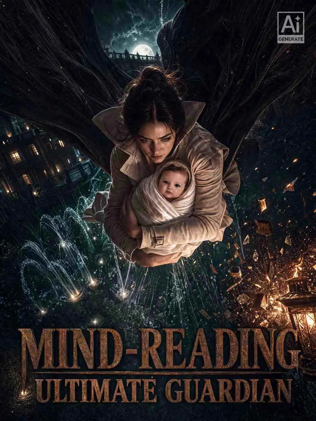 Cover of the miniseries Mind-Reading Ultimate Guardian