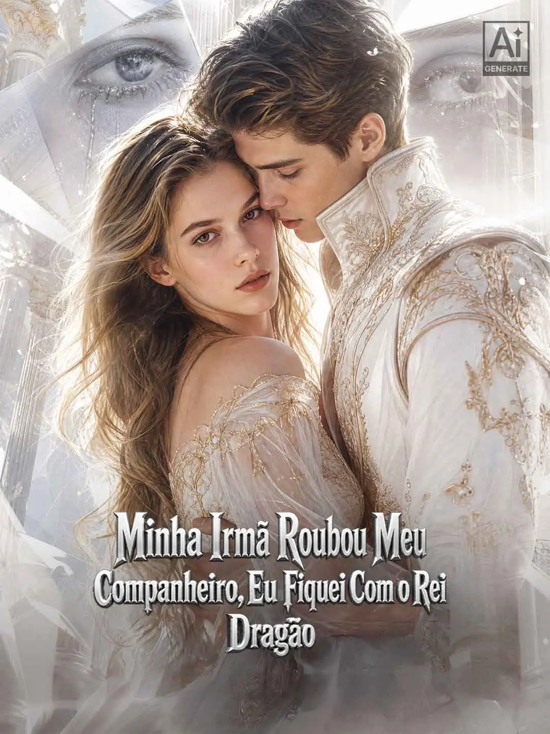 Capa da minissérie Minha Irmã Roubou Meu Companheiro, Eu Fiquei Com o Rei Dragão
