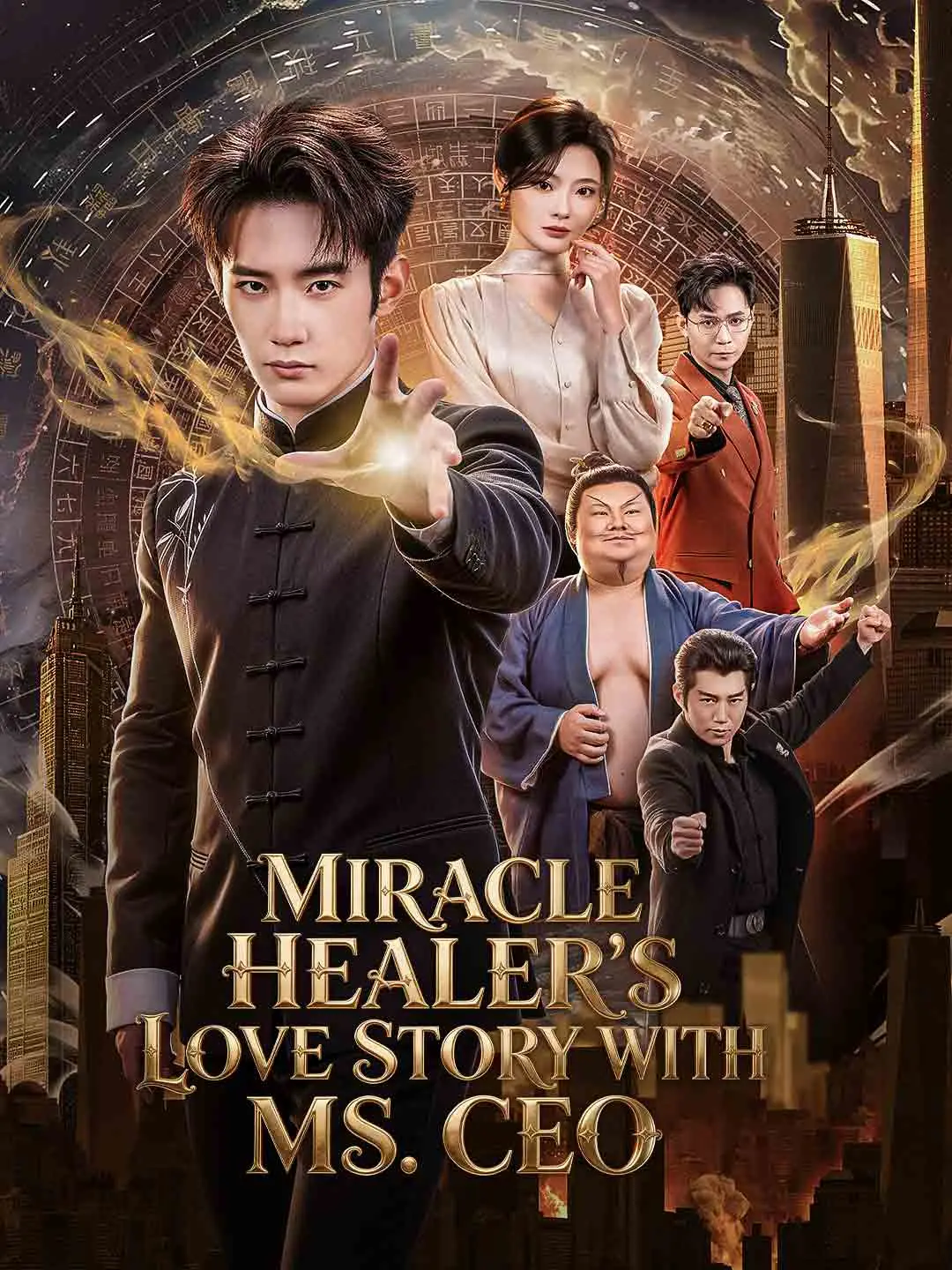 Cover of the miniseries Miracle Healer's Love Story with Ms. CEO