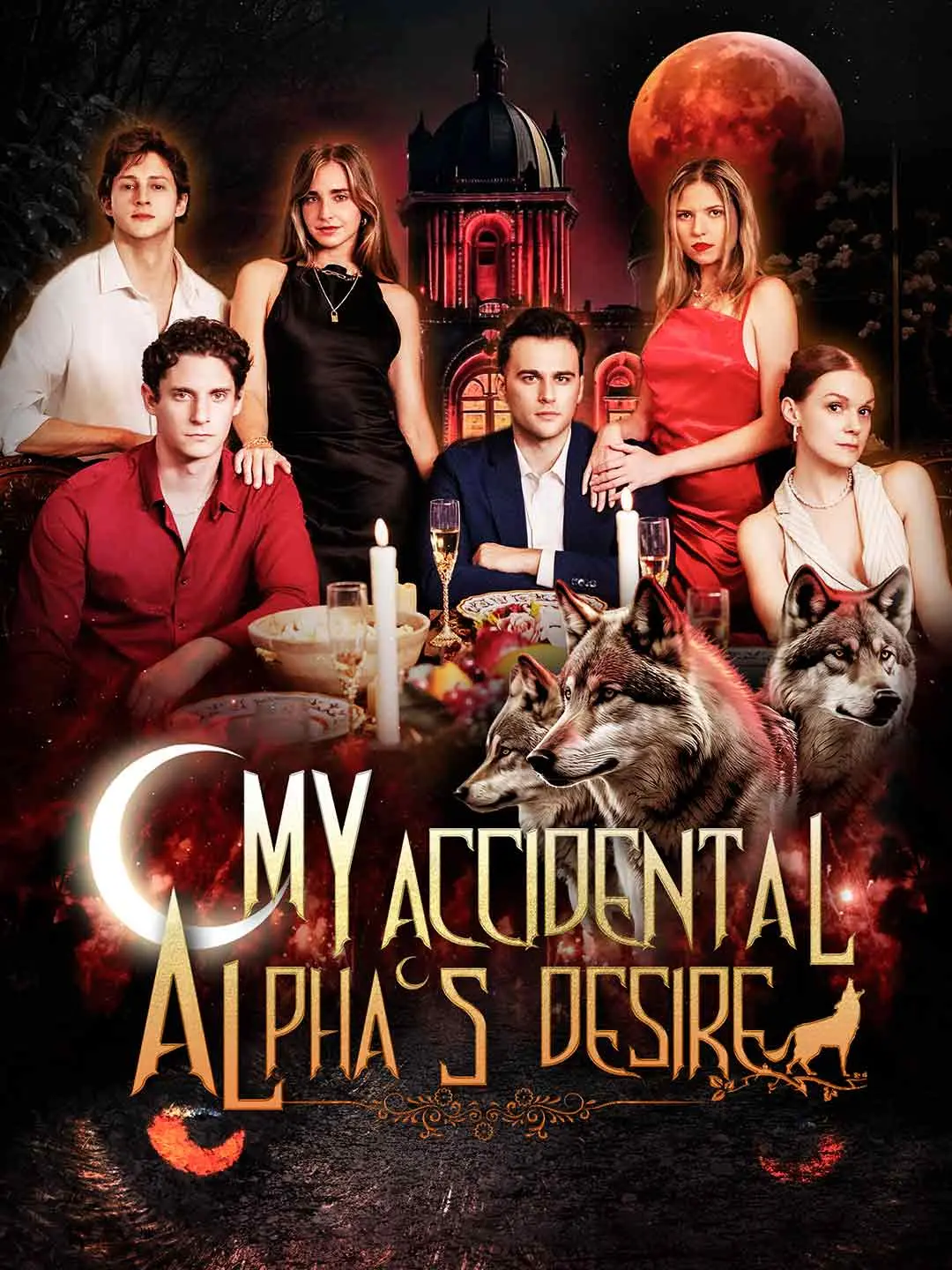 Capa da minissérie My Accidental Alpha's Desire