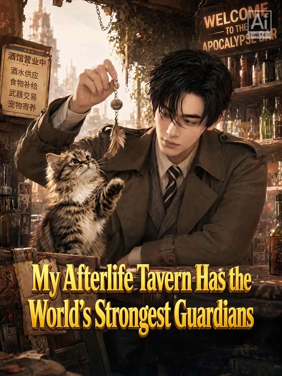 Cover of the miniseries My Afterlife Tavern Has the World's Strongest Guardians