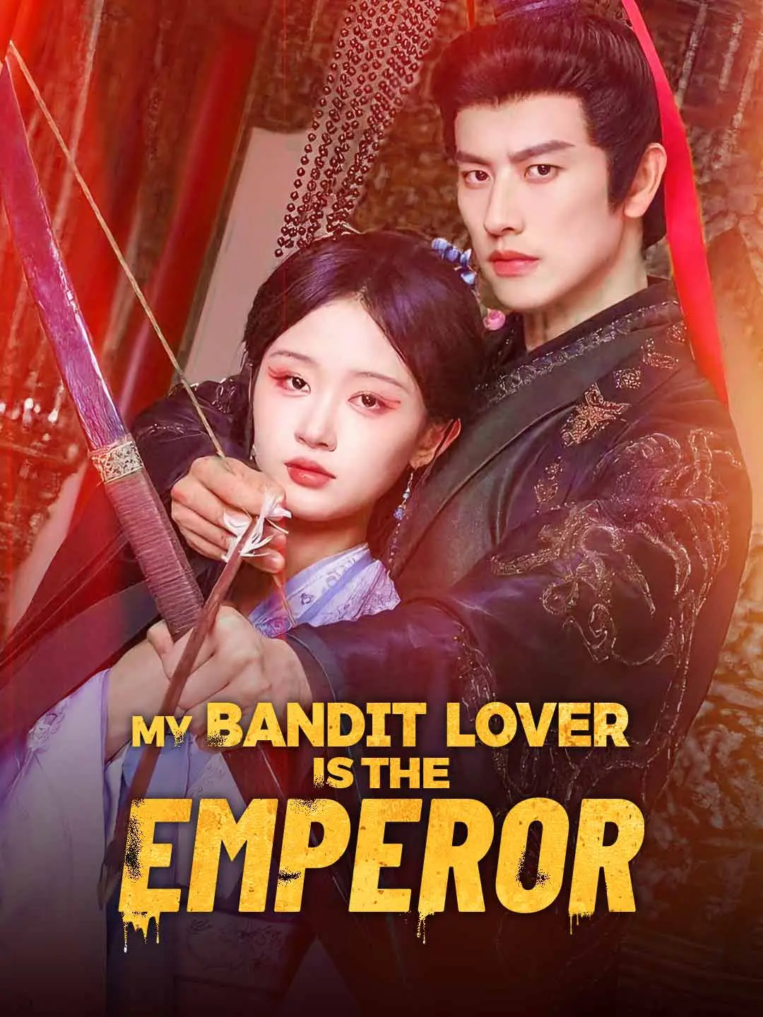 Cover of the miniseries My Bandit Lover is the Emperor