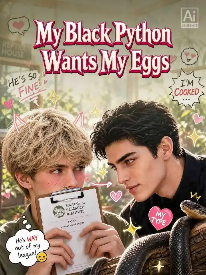 Cover of the miniseries My Black Python Wants My Eggs