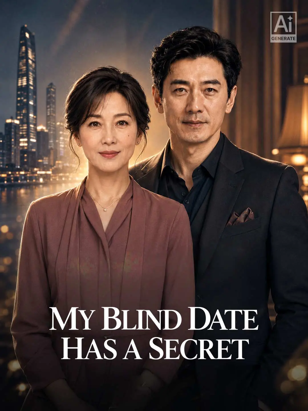 Cover of the miniseries My Blind Date Has a Secret