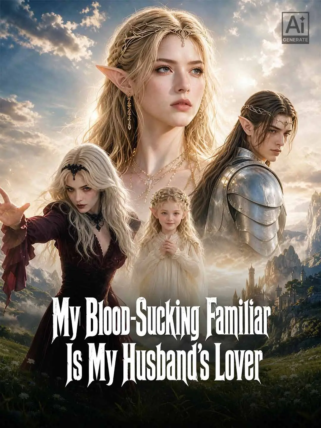 Cover of the miniseries My Blood-Sucking Familiar Is My Husband’s Lover