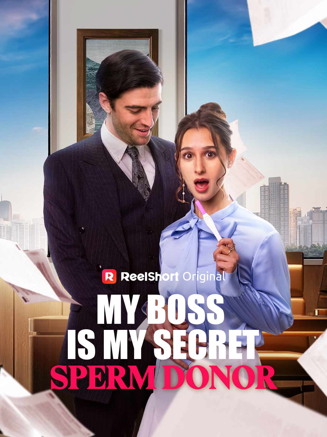 Cover of the miniseries My Boss Is My Secret Sperm Donor