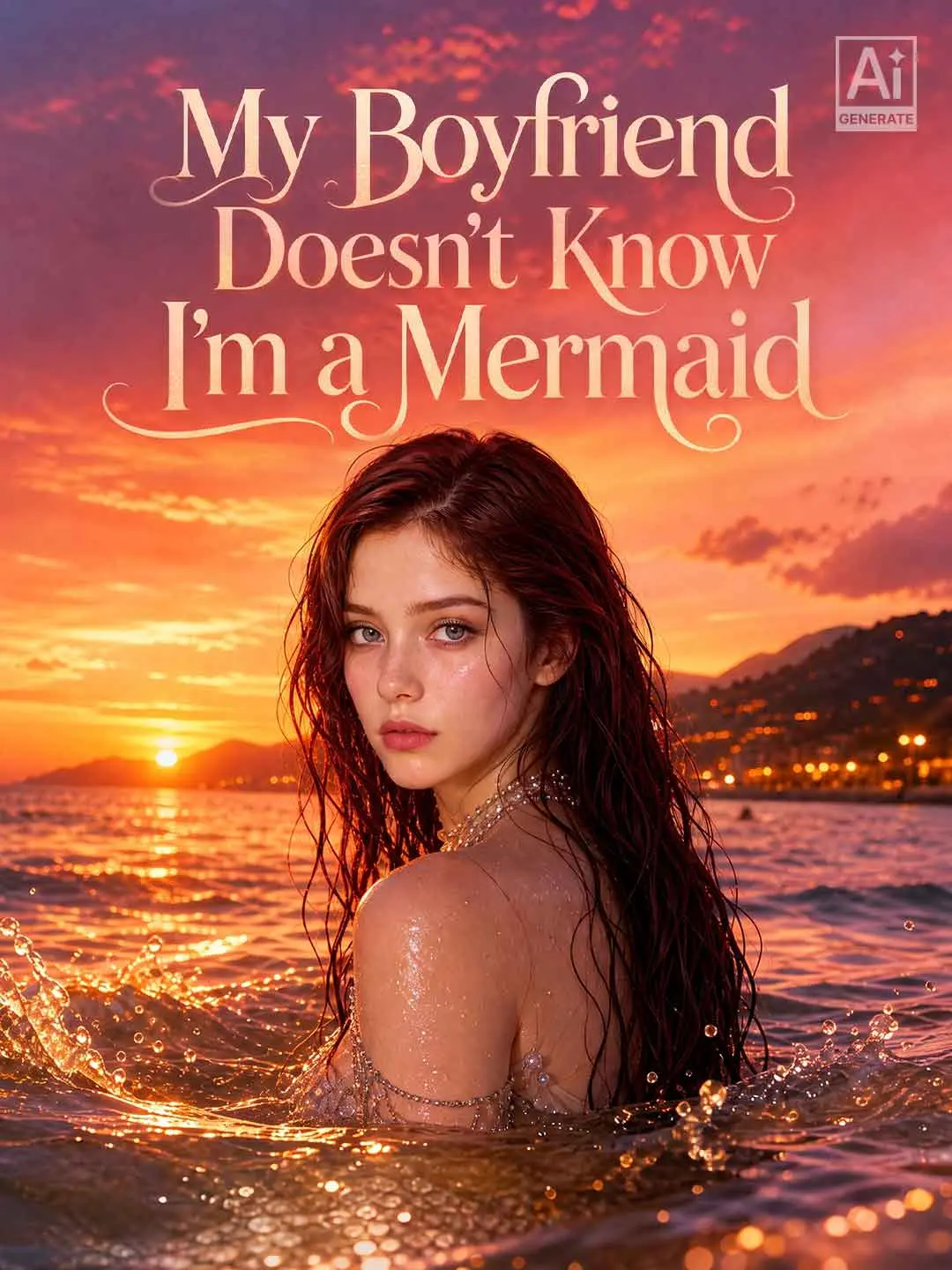 Cover of the miniseries My Boyfriend Doesn't Know I'm a Mermaid