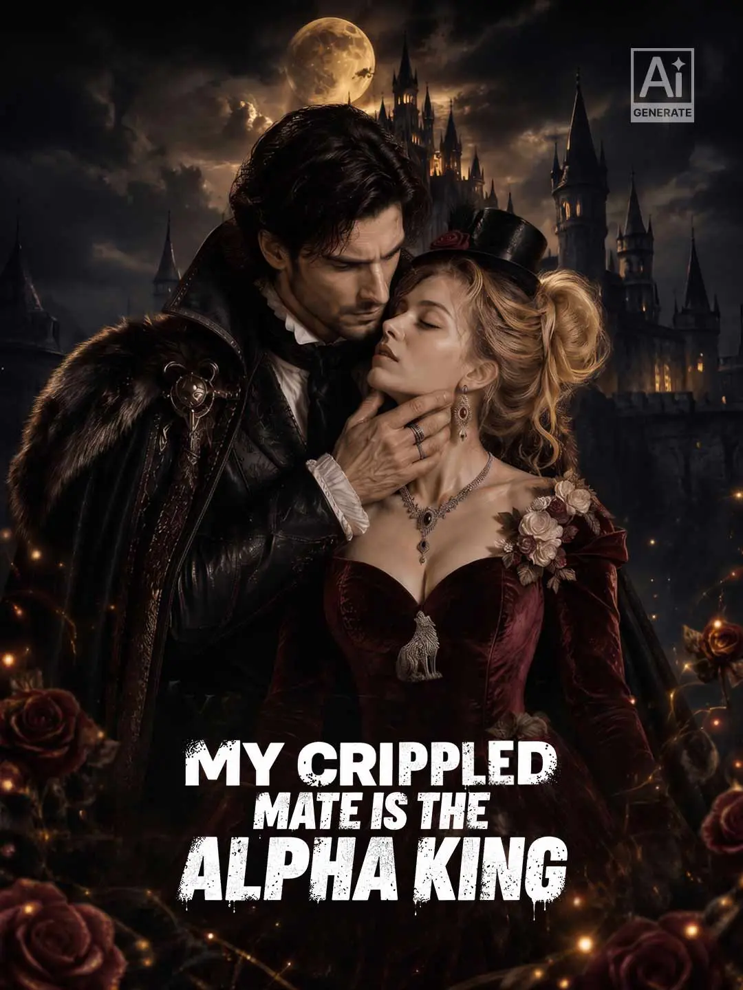 Cover of the miniseries My Crippled Mate is the Alpha King