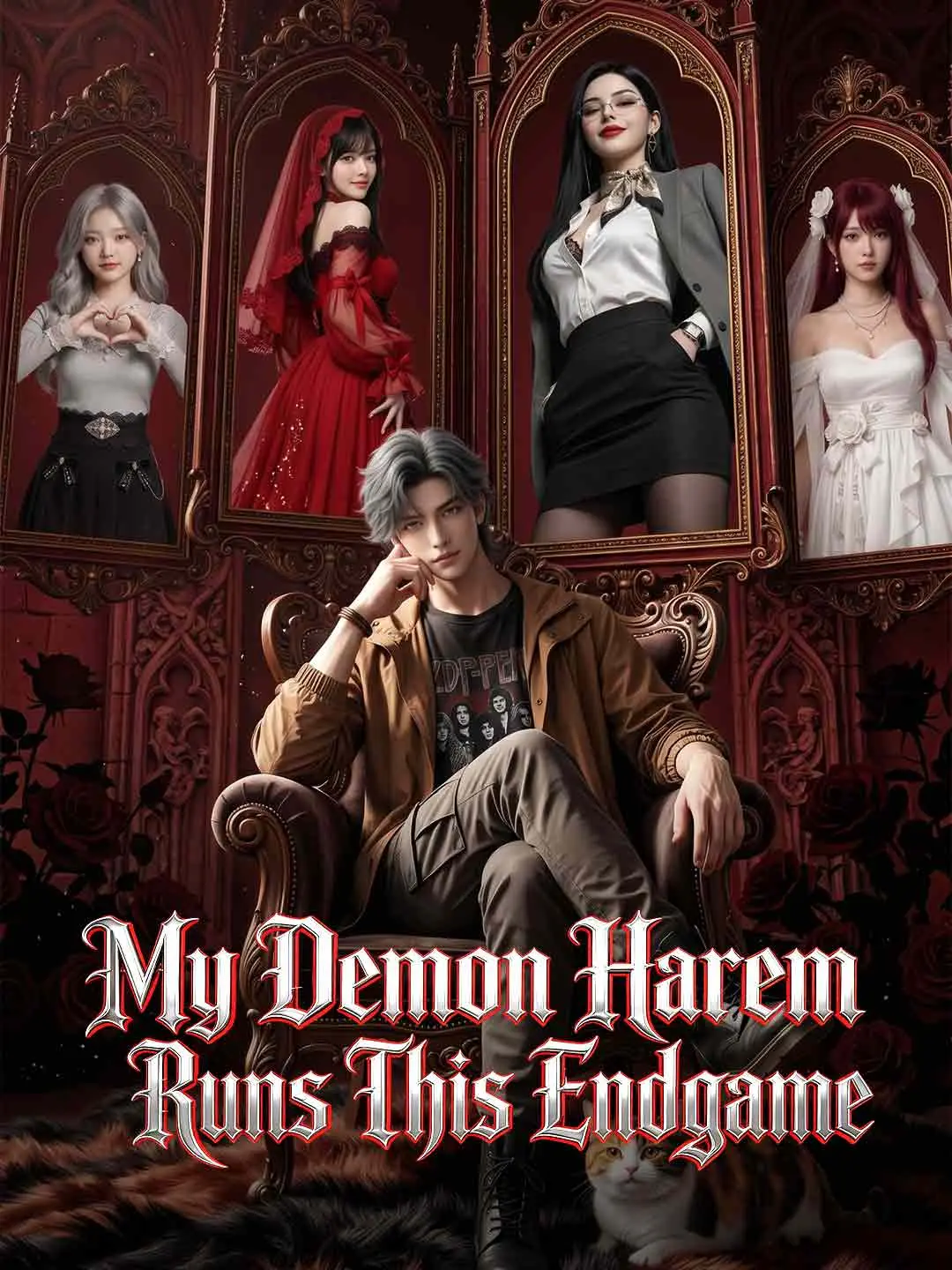 Cover of the miniseries My Demon Harem Runs This Endgame