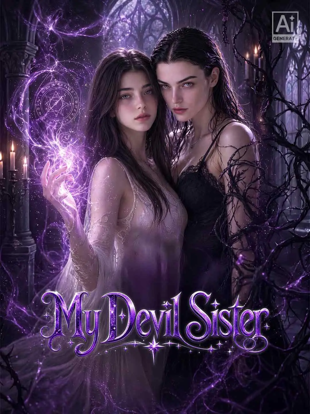 Cover of the miniseries My Devil Sister