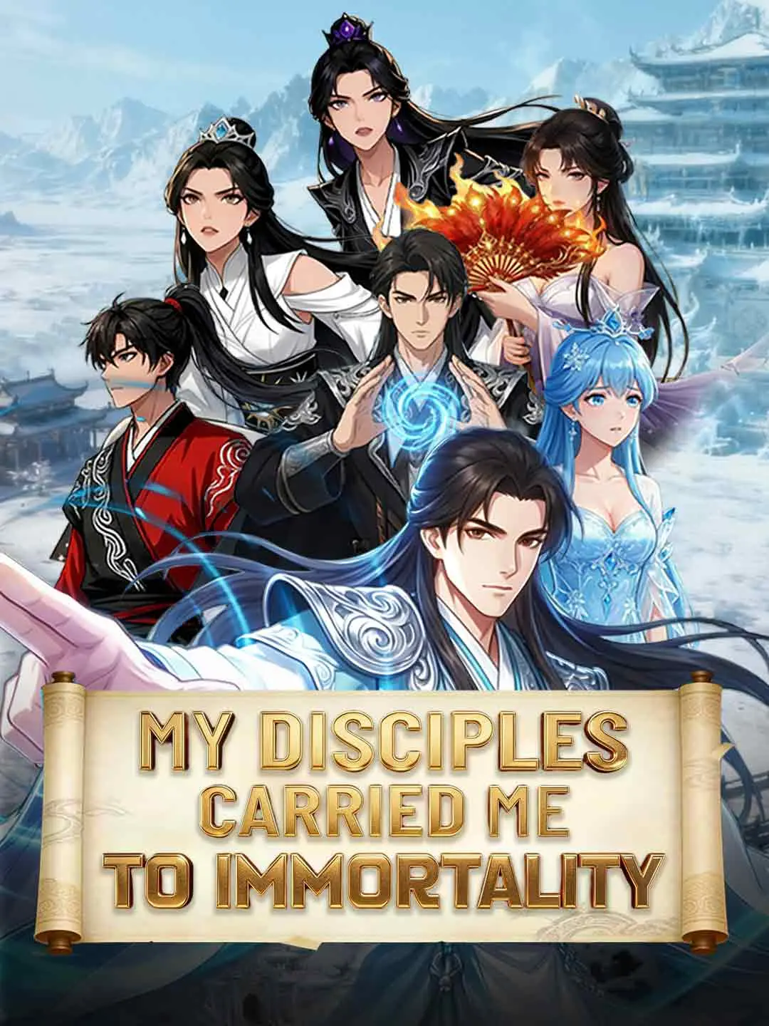 Cover of the miniseries My Disciples Carried Me to Immortality