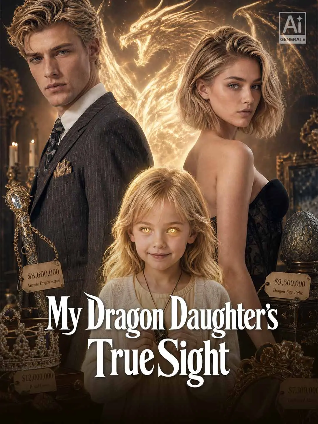 Cover of the miniseries My Dragon Daughter's True Sight