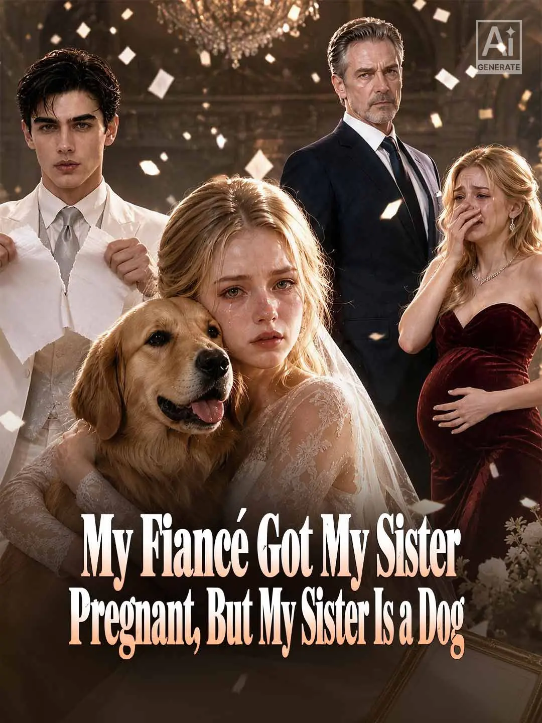 Cover of the miniseries My Fiancé Got My Sister Pregnant, But My Sister Is a Dog