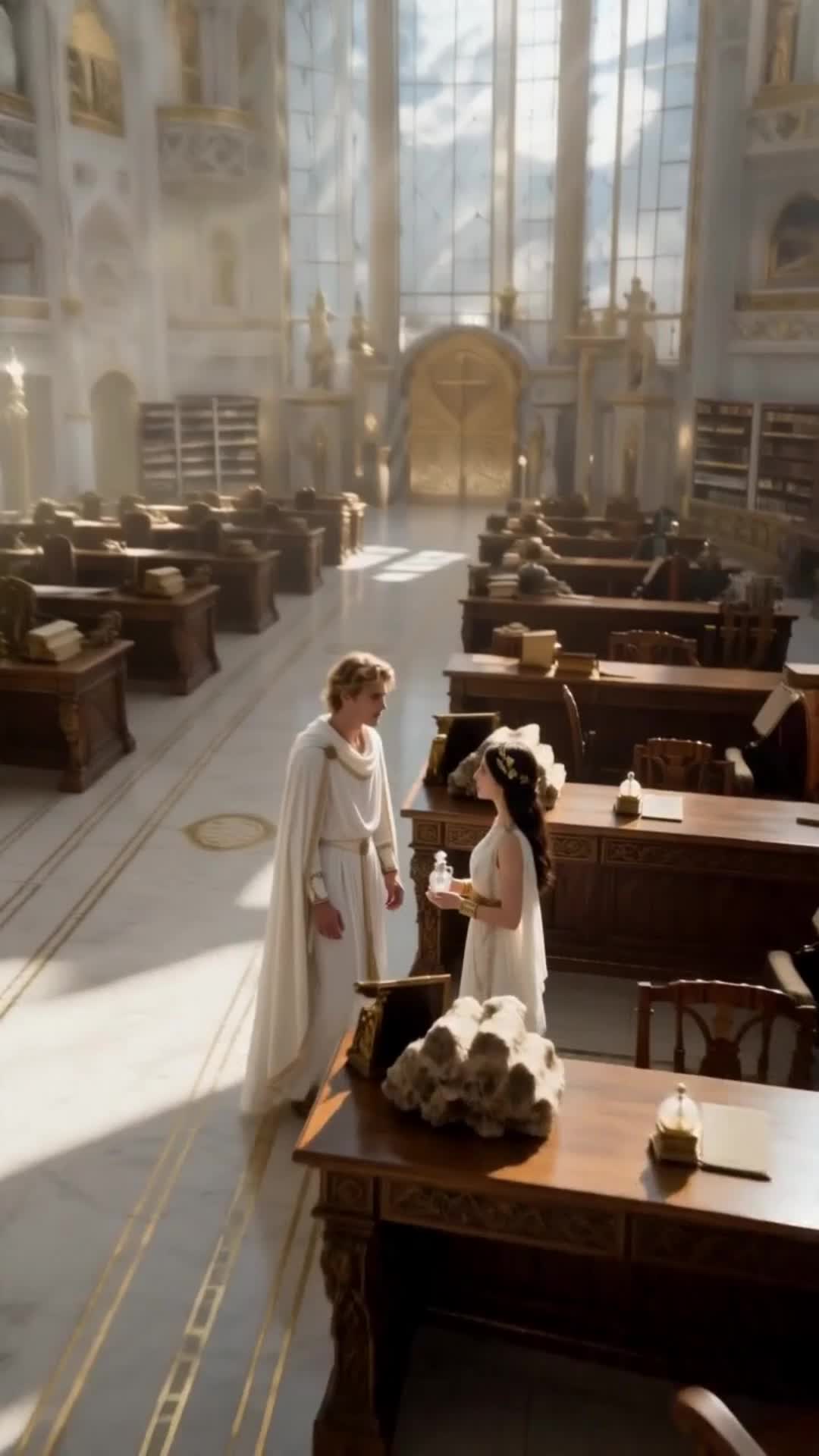 Episode 32 of My Fiancé Is the Greek God of War