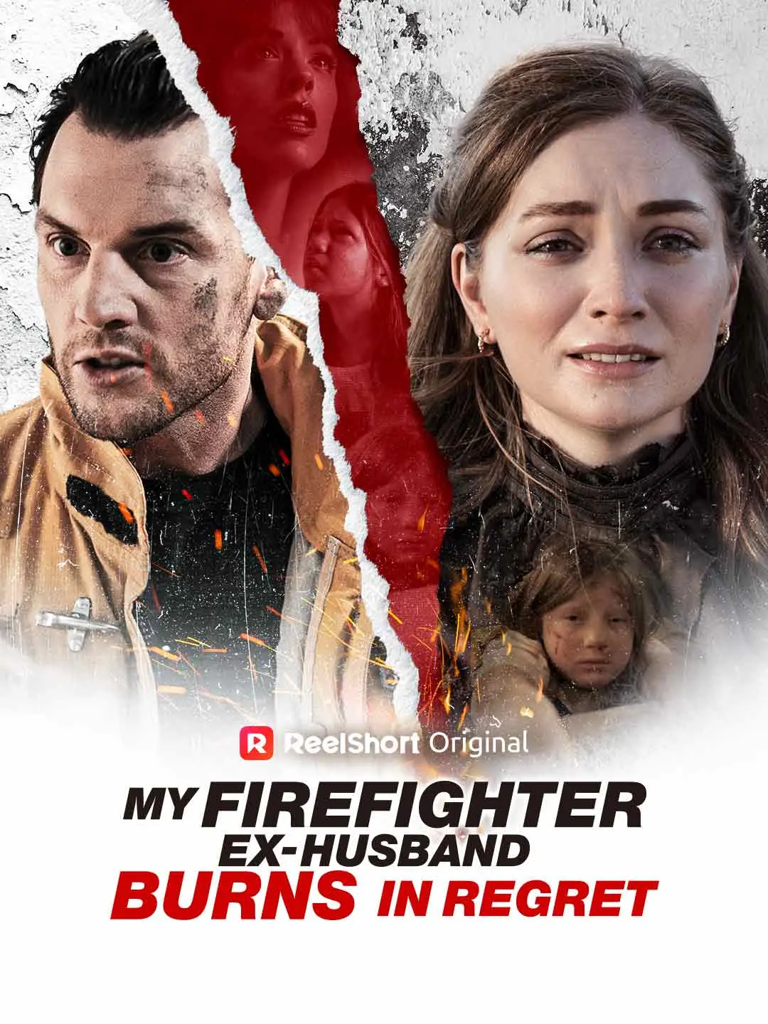 Capa da minissérie My Firefighter Ex-Husband Burns in Regret