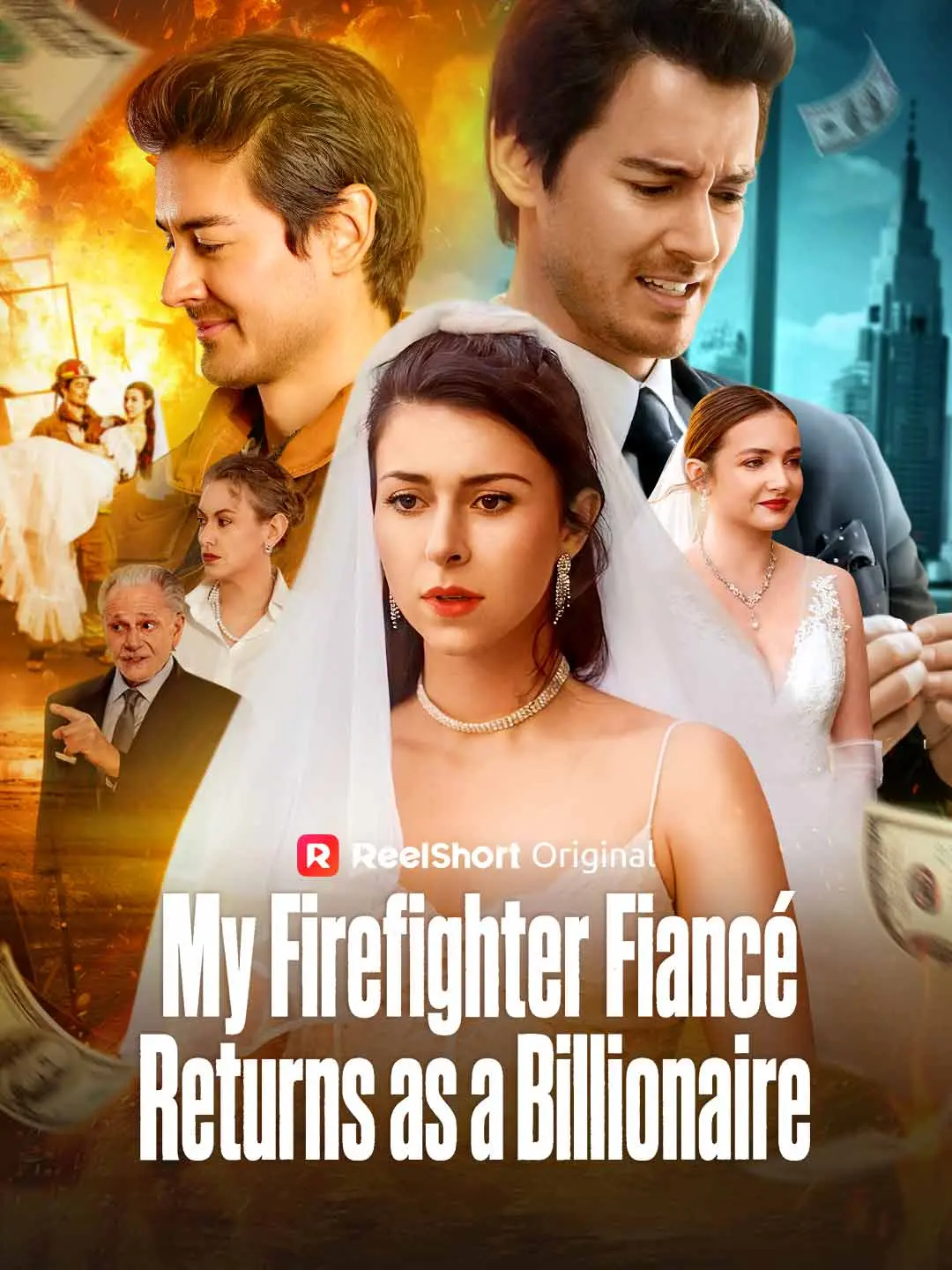 Capa da minissérie My Firefighter Fiancé Returns as a Billionaire