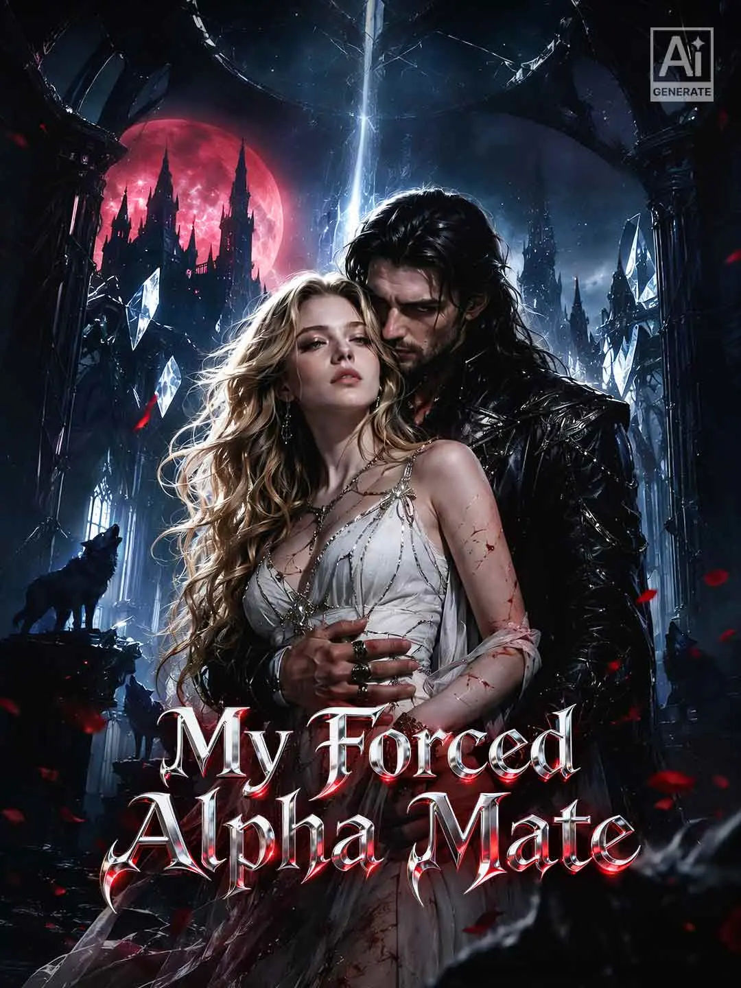 Cover of the miniseries My Forced Alpha Mate