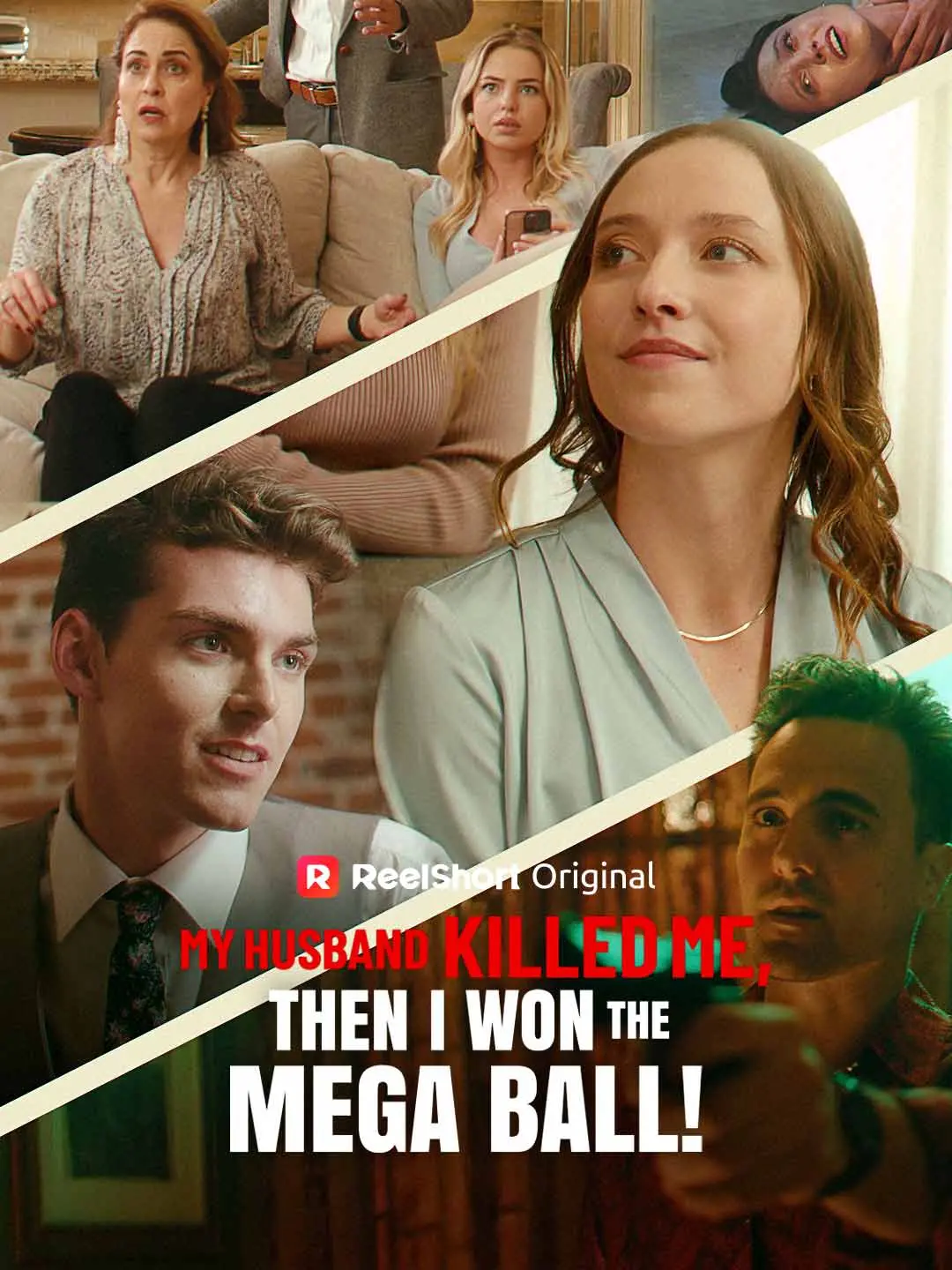 Capa da minissérie My Husband Killed Me, then I Won the Mega Ball!