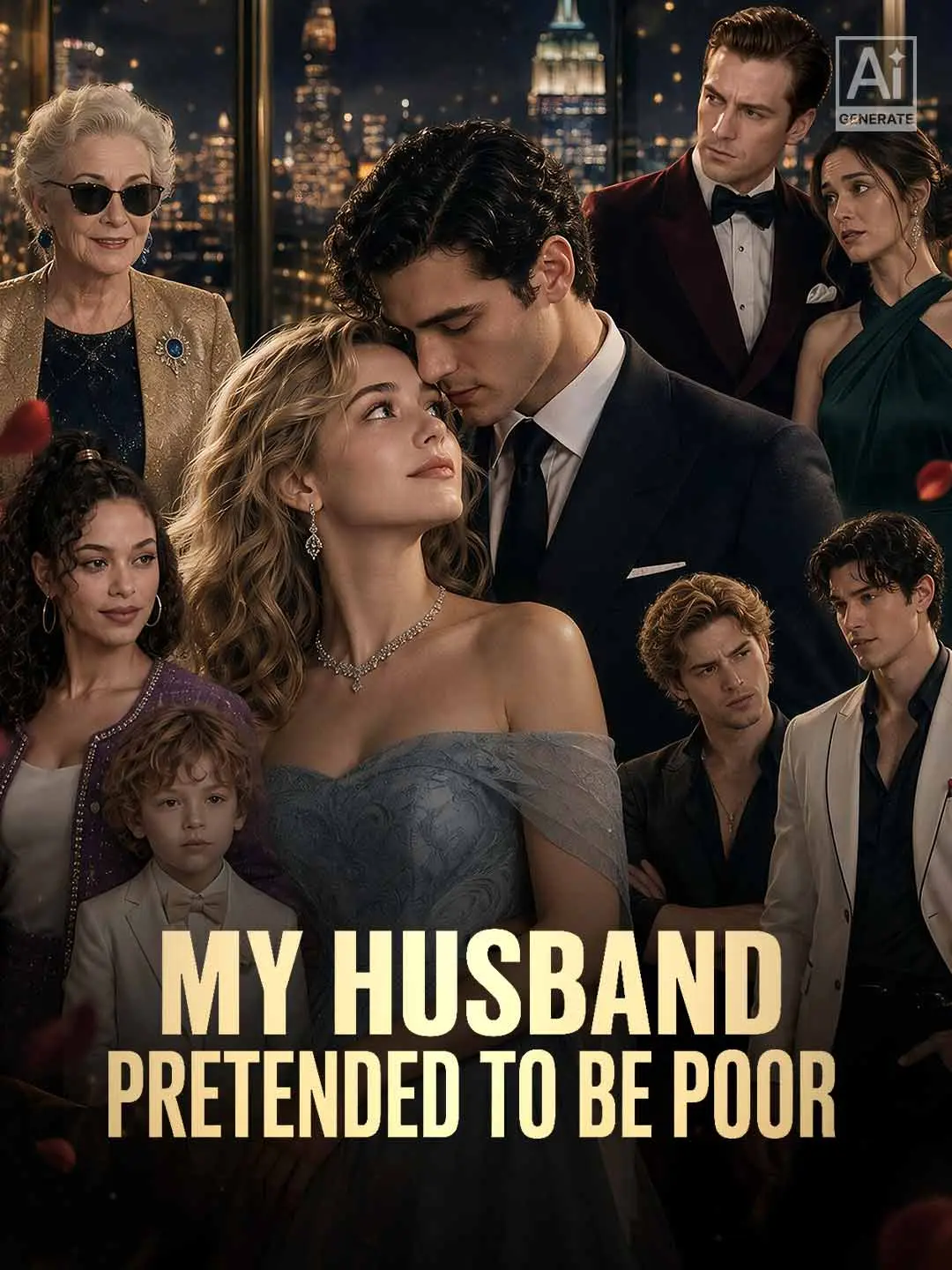 Cover of the miniseries My Husband Pretended to Be Poor