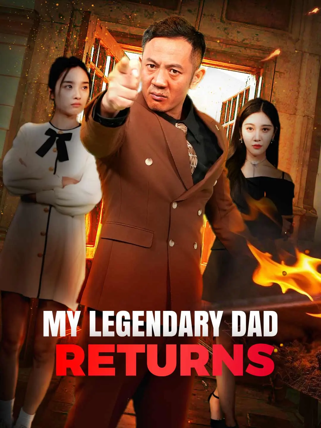 Capa da minissérie My Legendary Dad Returns