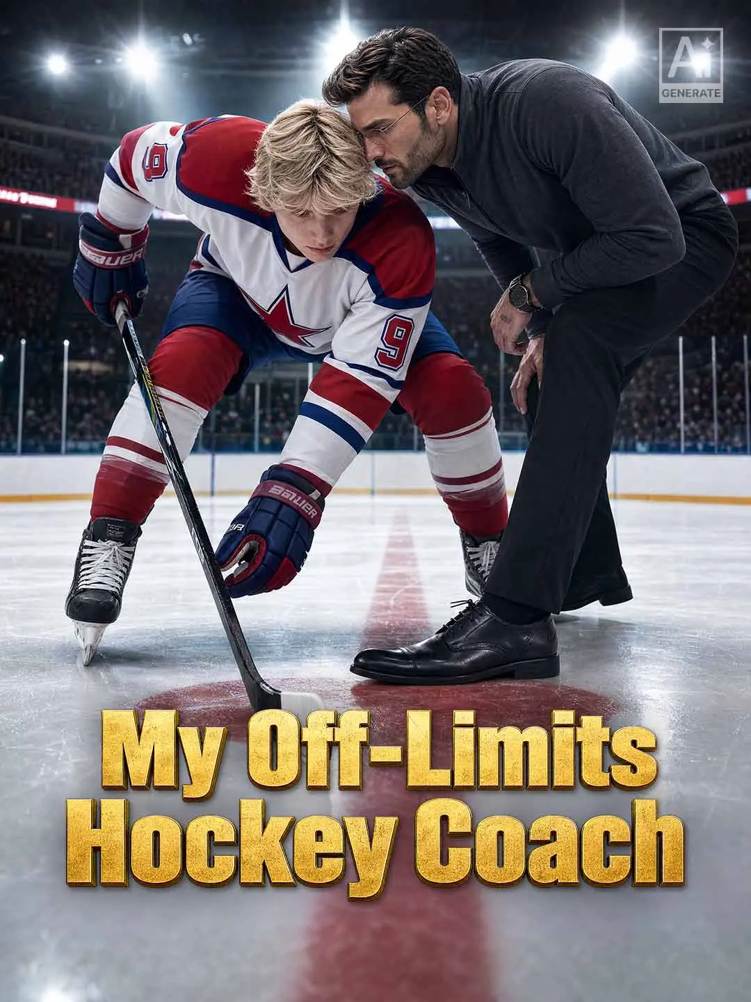 Cover of the miniseries My Off-Limits Hockey Coach