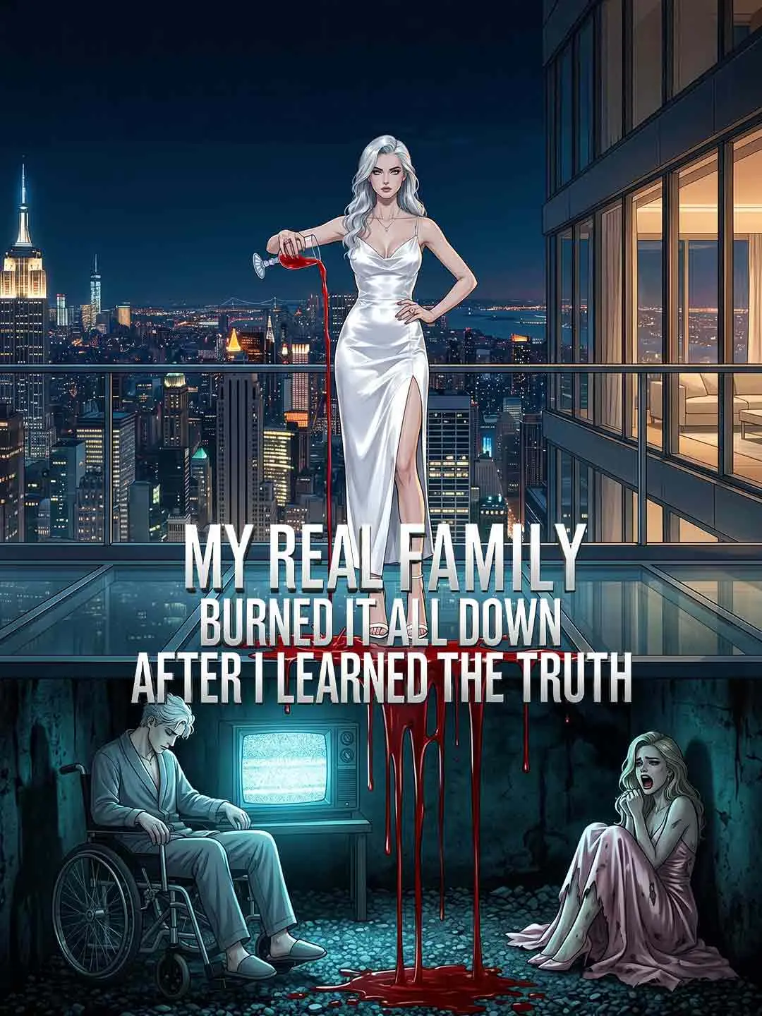 Cover of the miniseries My Real Family Burned It All Down After I Learned the Truth