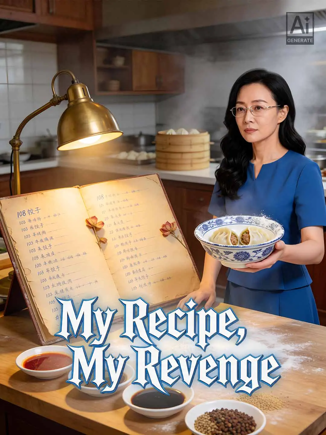 Cover of the miniseries My Recipe, My Revenge