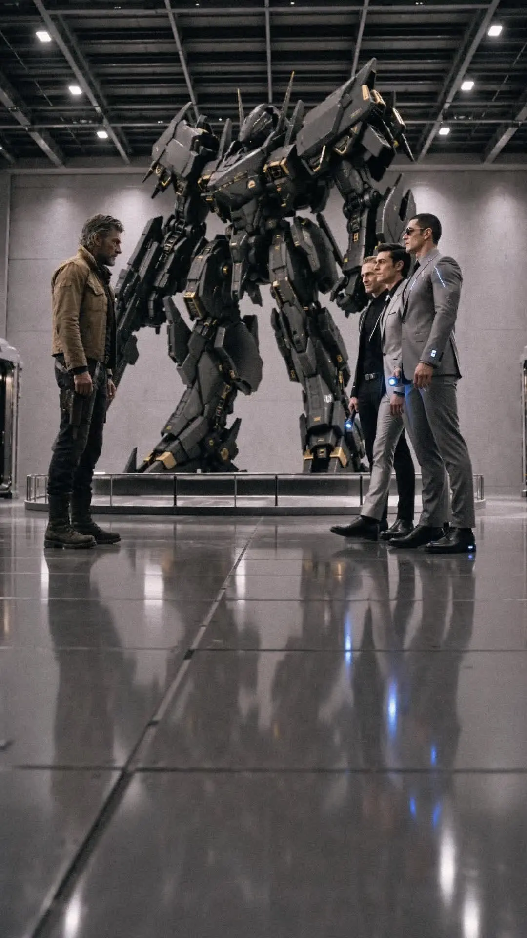 Episode 3 of My Repairman Dad Is the Mecha God