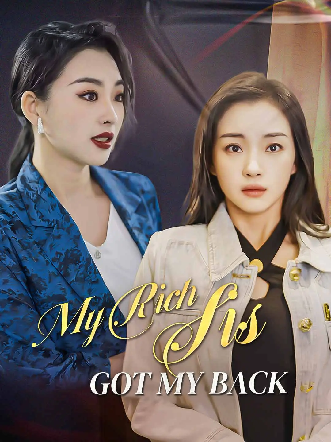 Capa da minissérie My Rich Sis Got My Back