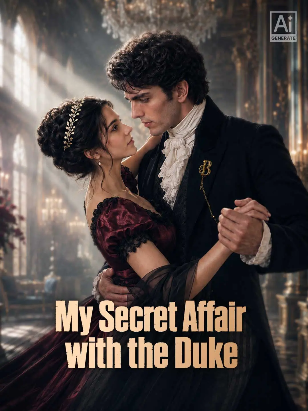 Cover of the miniseries My Secret Affair with the Duke