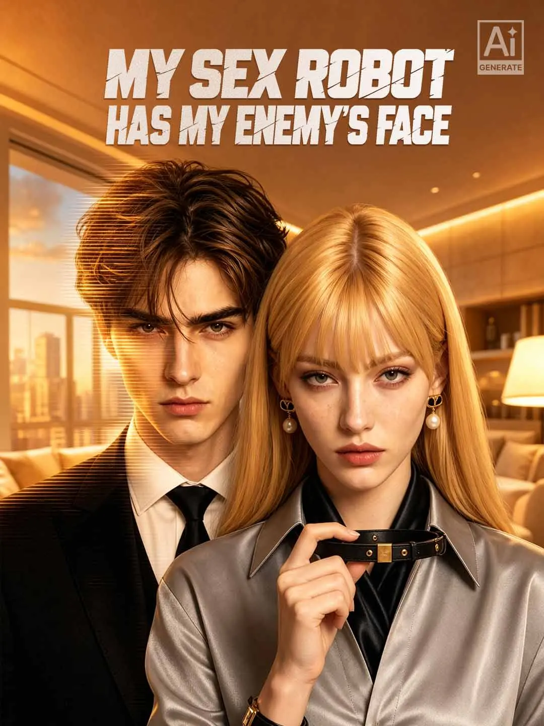 Cover of the miniseries My Sex Robot Has My Enemy's Face