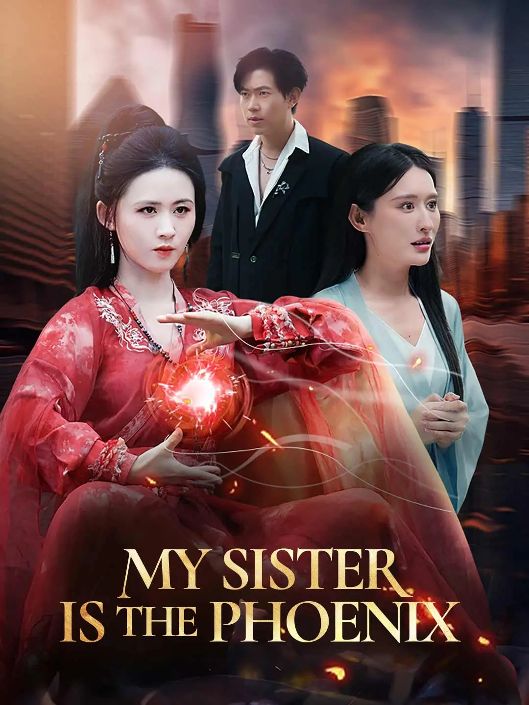 Cover of the miniseries My Sister Is the Phoenix