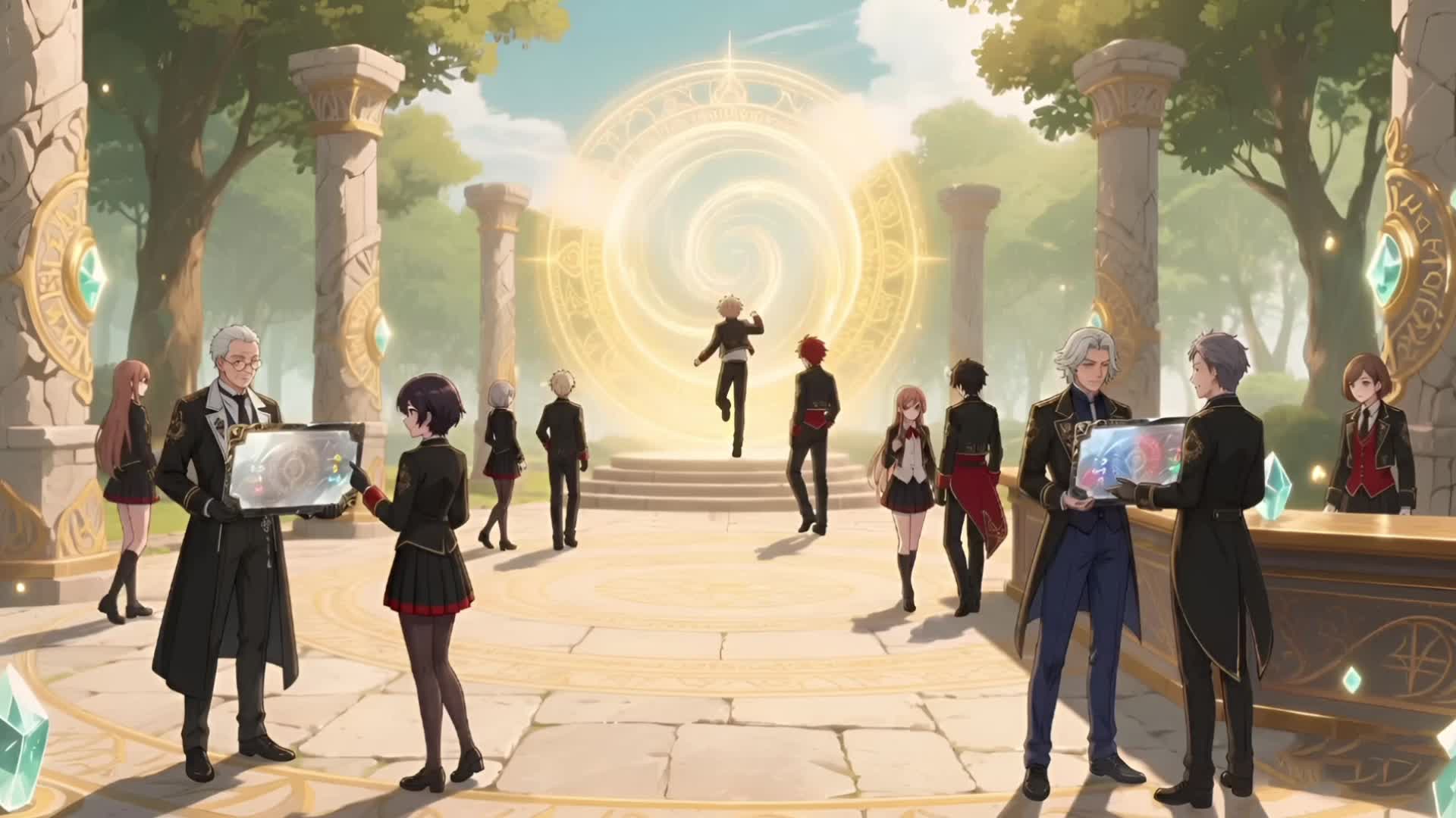 Episode 11 of My Skills Became Waifus