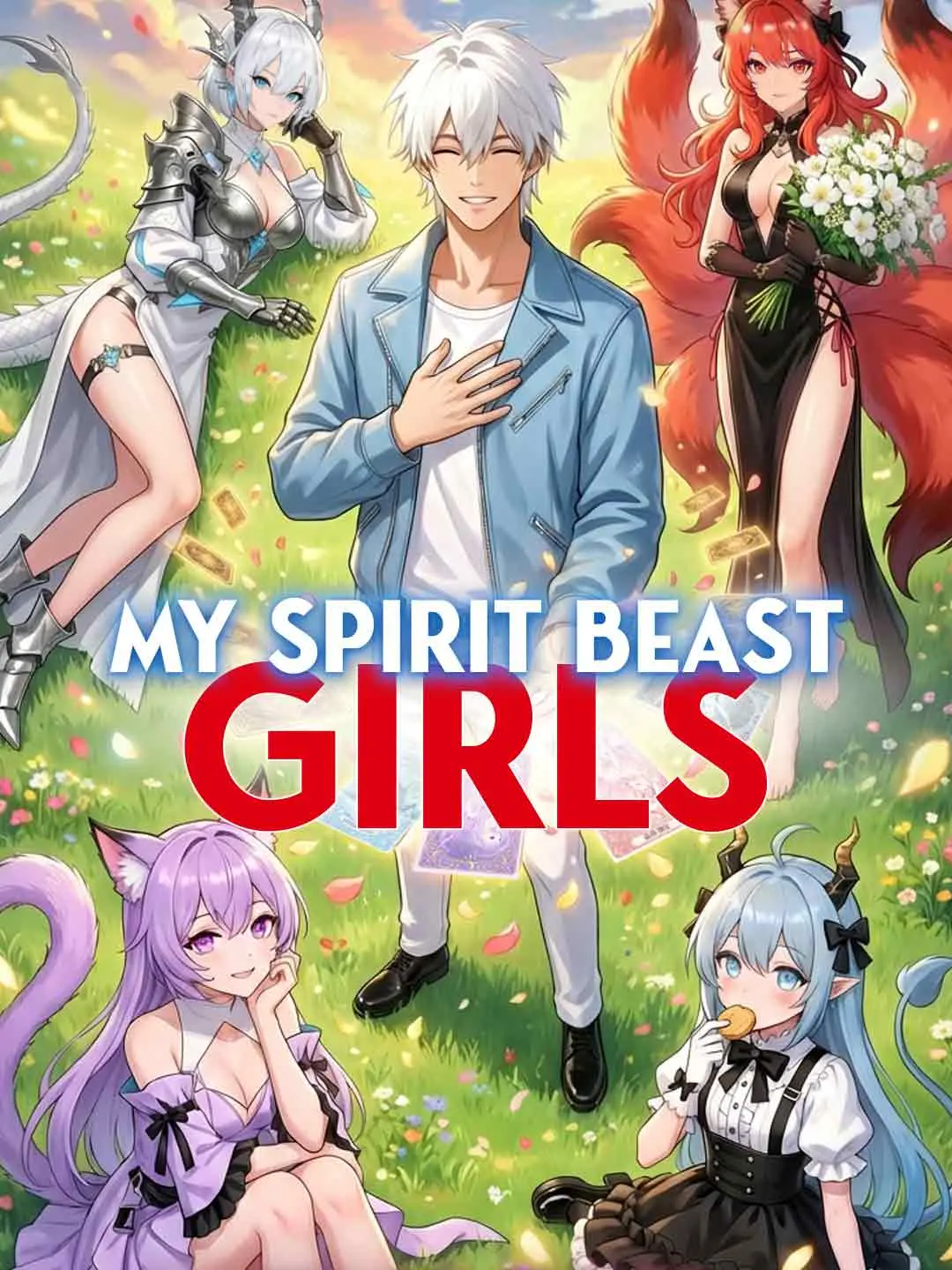 Cover of the miniseries My Spirit Beast Girls