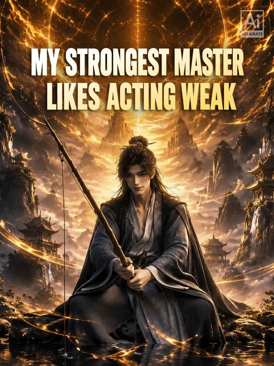 Cover of the miniseries My Strongest Master Likes Acting Weak