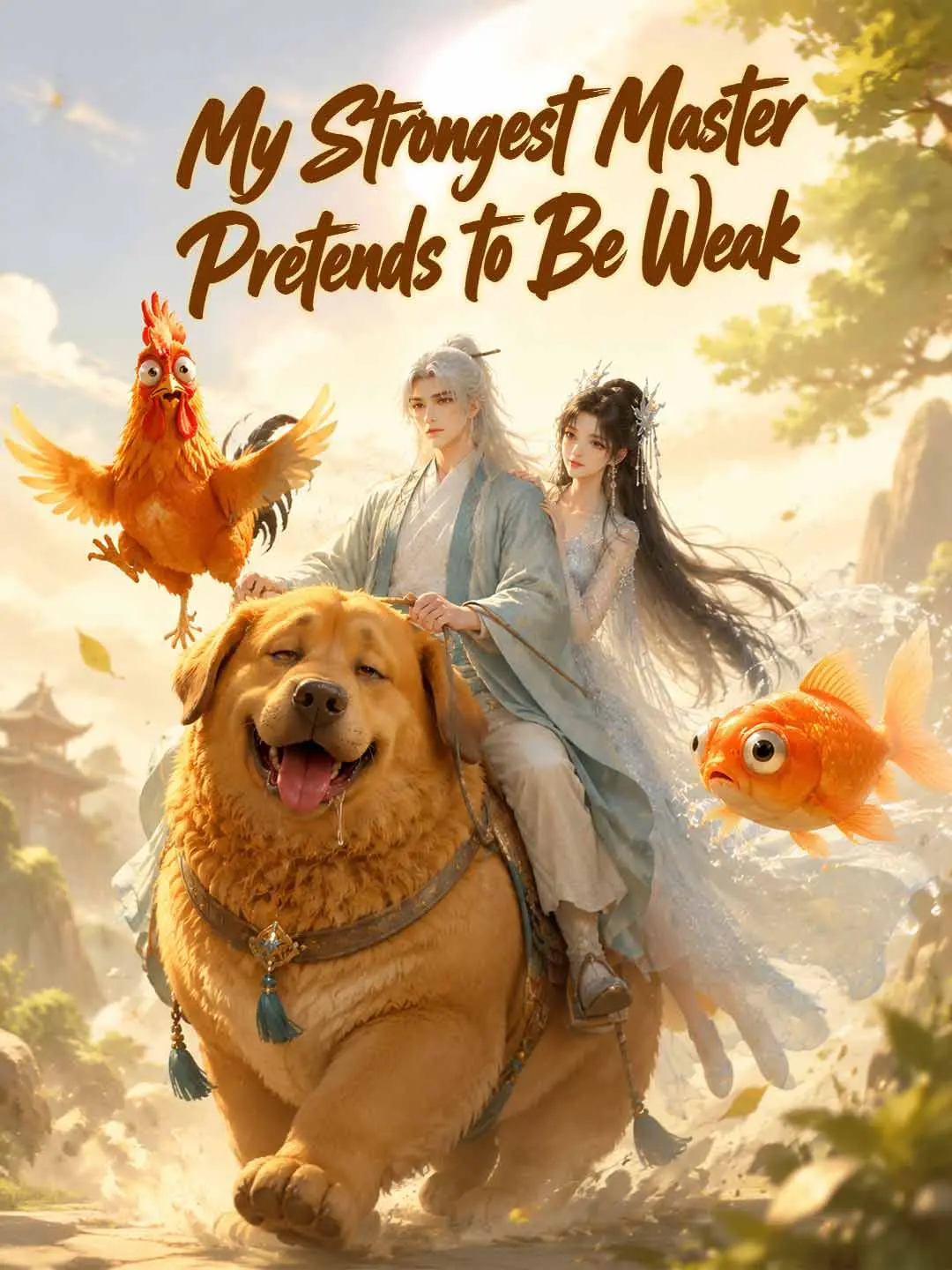 Cover of the miniseries My Strongest Master Pretends to Be Weak