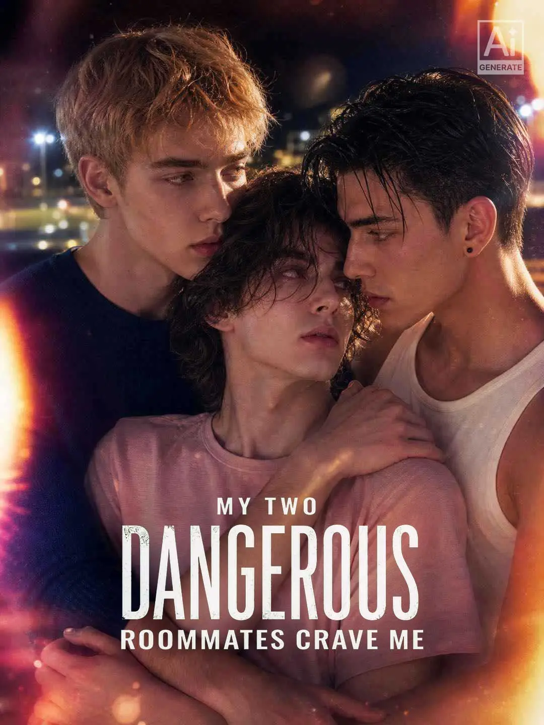 Cover of the miniseries My Two Dangerous Roommates Crave Me