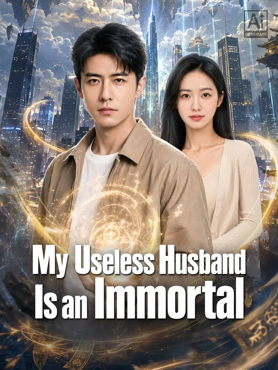 Cover of the miniseries My Useless Husband Is an Immortal