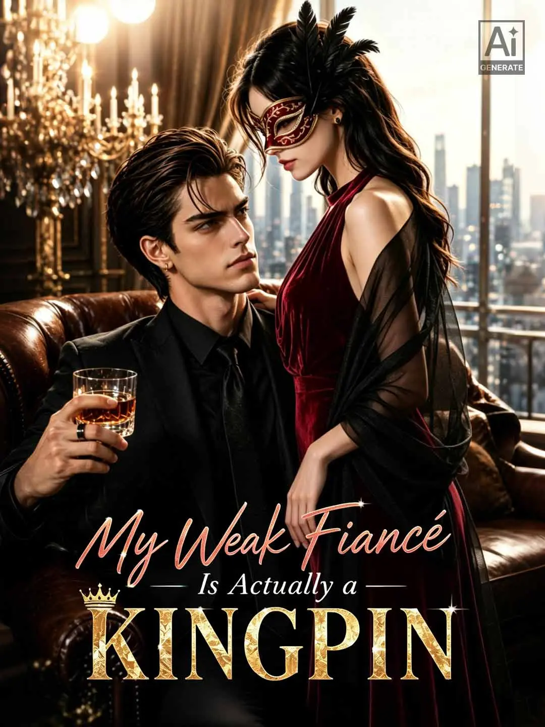 Cover of the miniseries My Weak Fiancé Is Actually a Kingpin