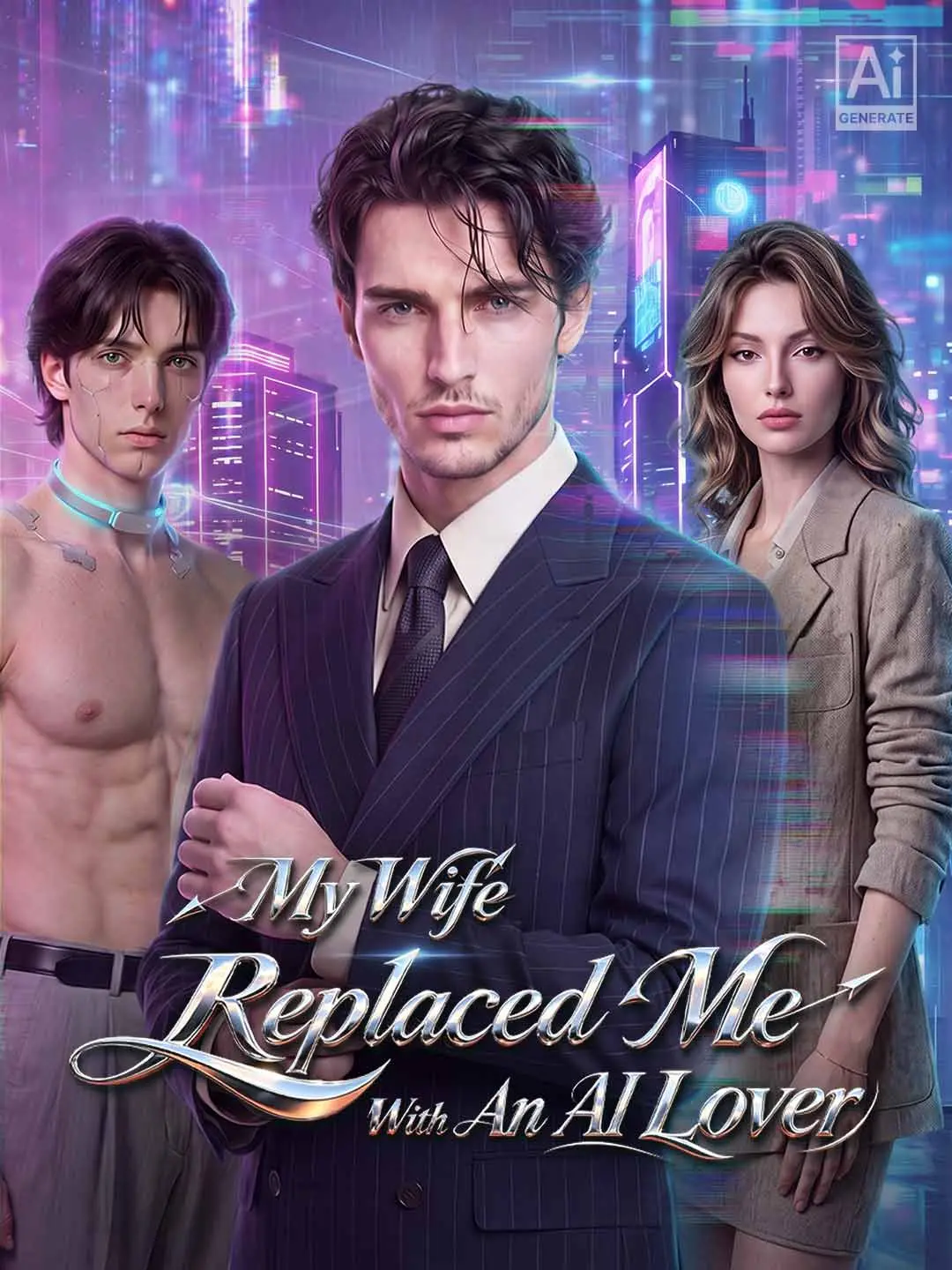 Cover of the miniseries My Wife Replaced Me With An AI Lover