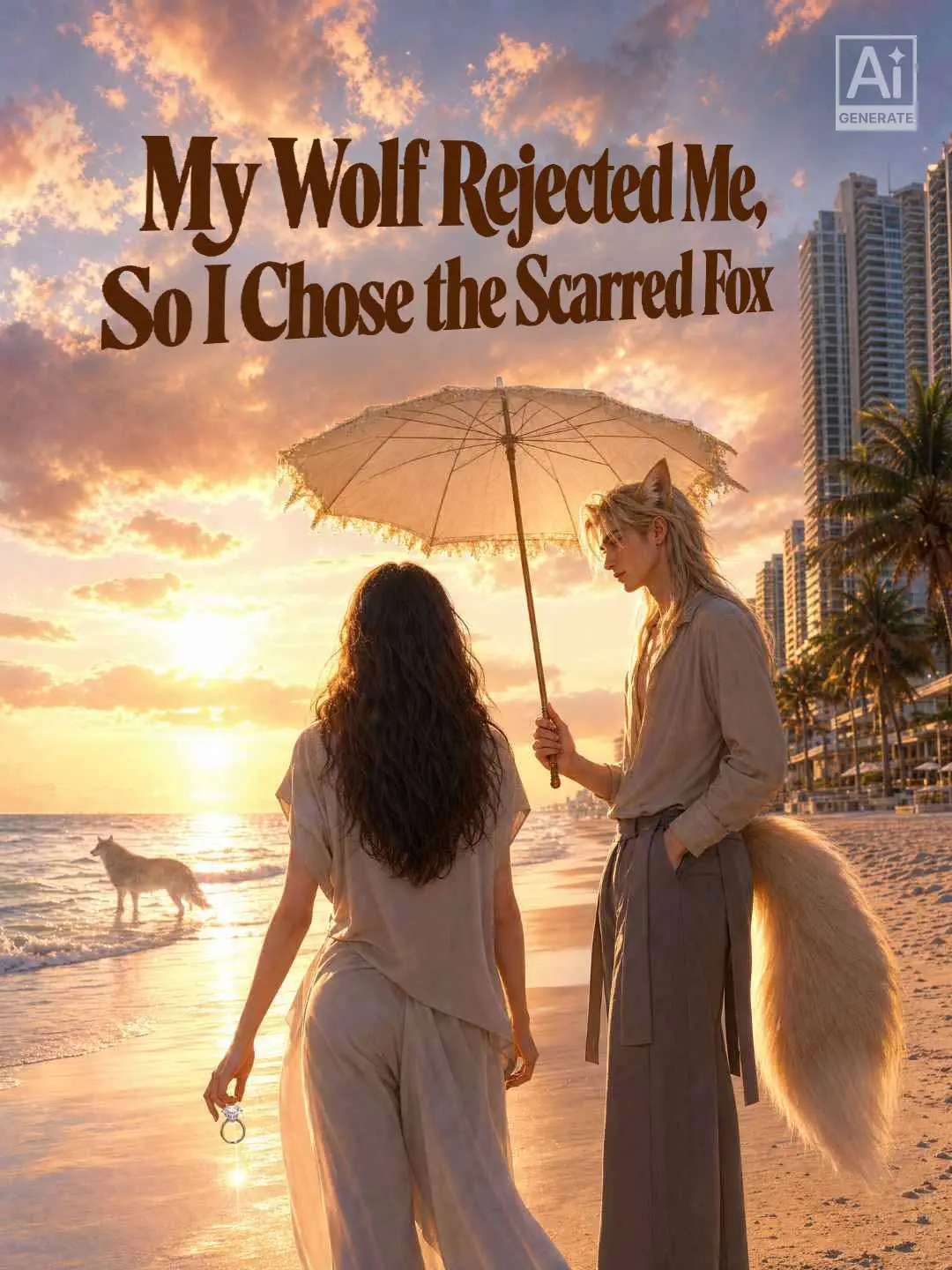 Cover of the miniseries My Wolf Rejected Me, So I Chose the Scarred Fox