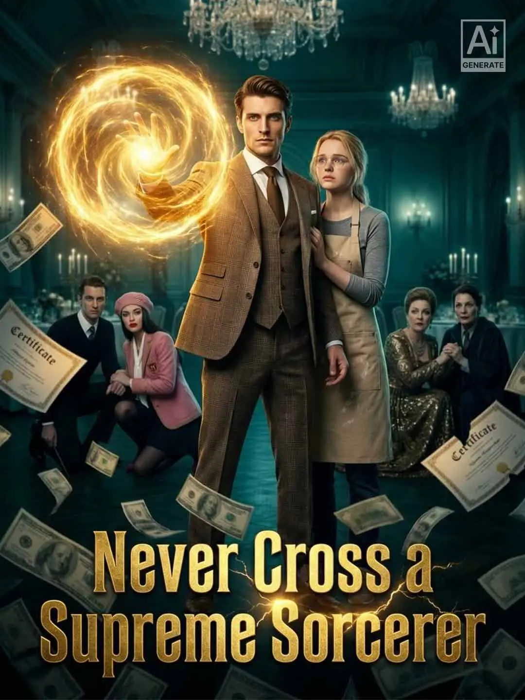 Cover of the miniseries Never Cross a Supreme Sorcerer