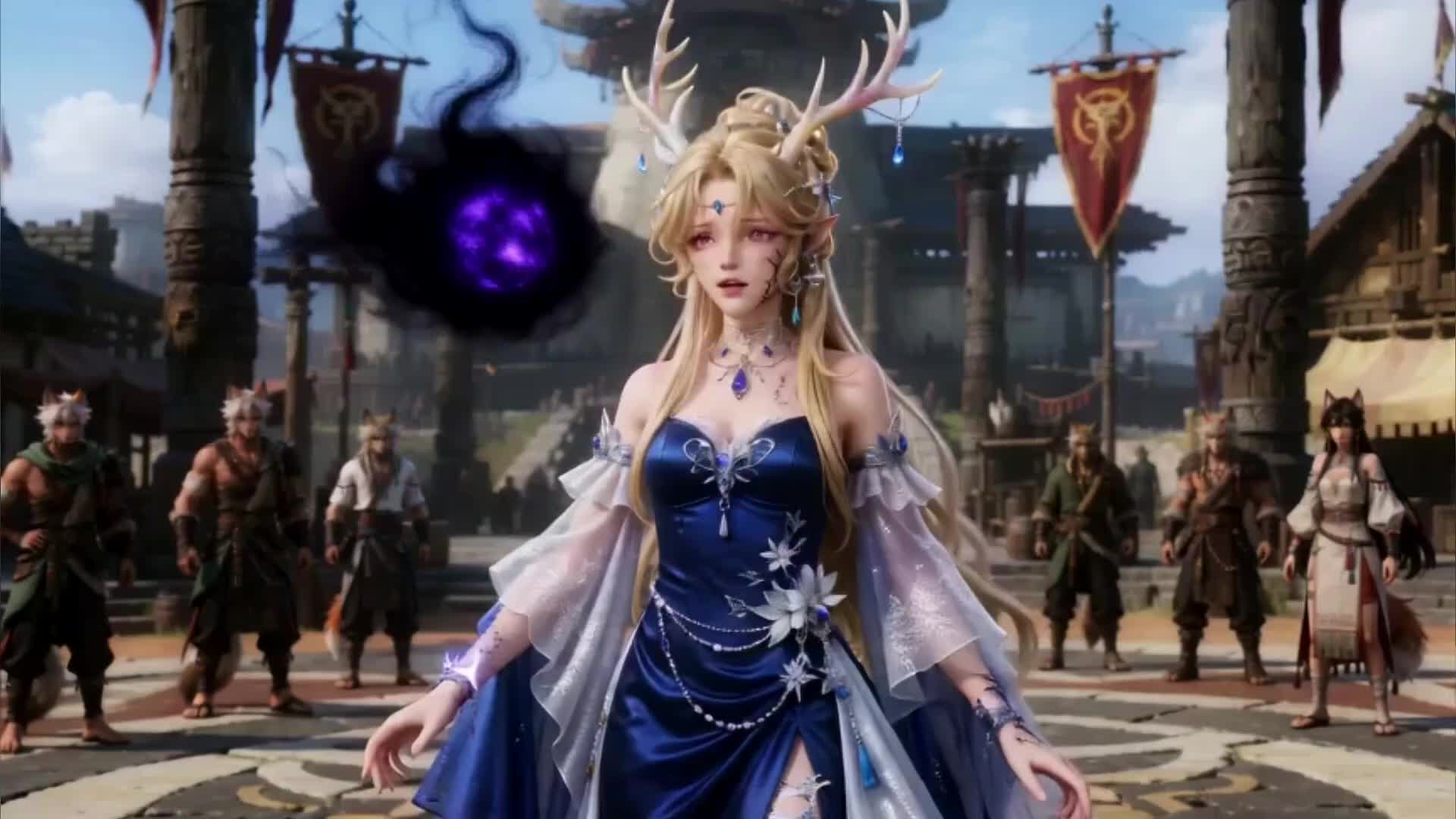 Episode 46 of Nine-Colored Saintess Amazes the Beast World