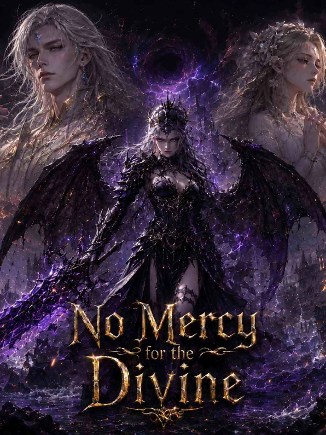 Cover of the miniseries No Mercy for the Divine