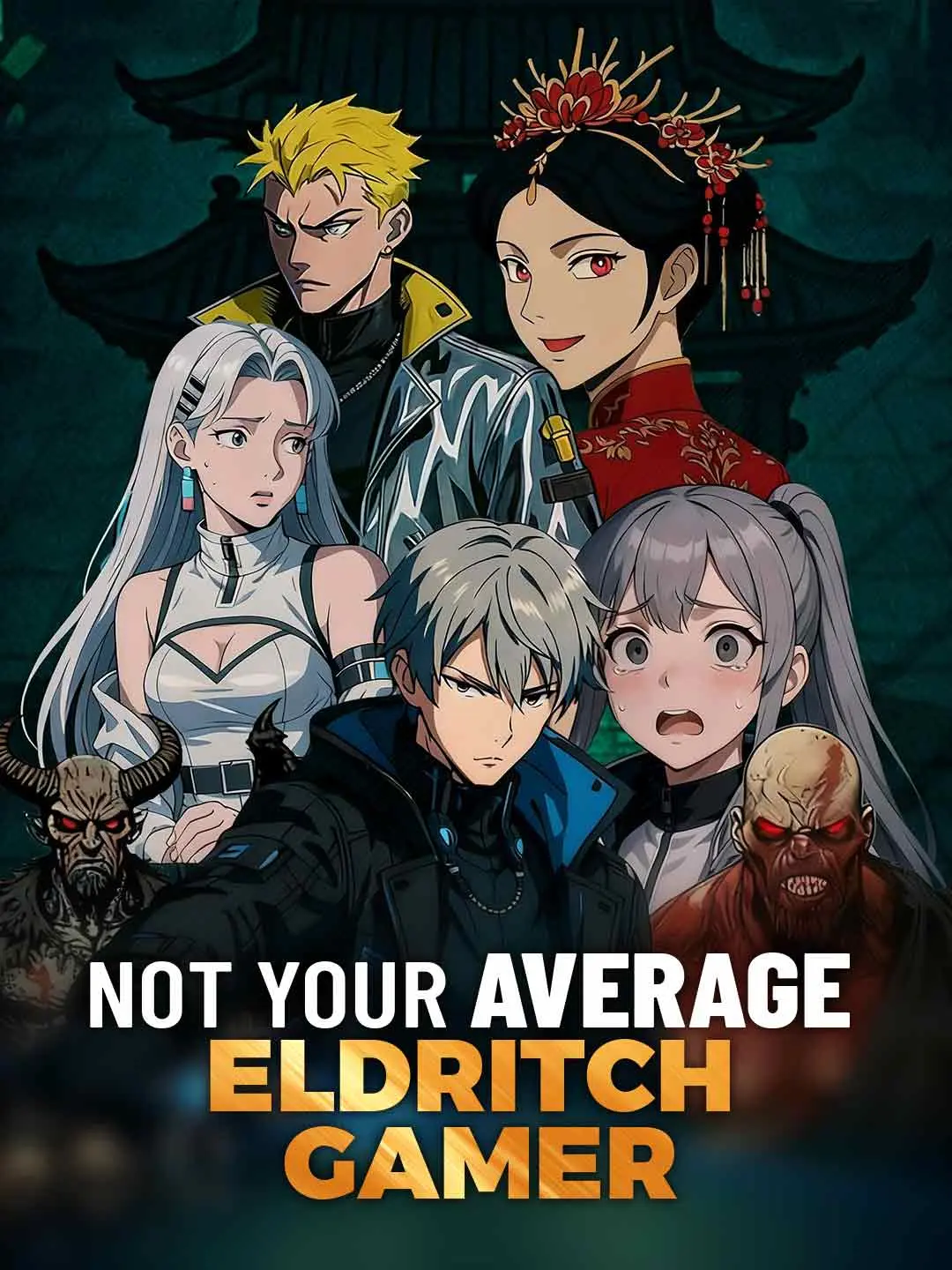 Cover of the miniseries Not Your Average Eldritch Gamer