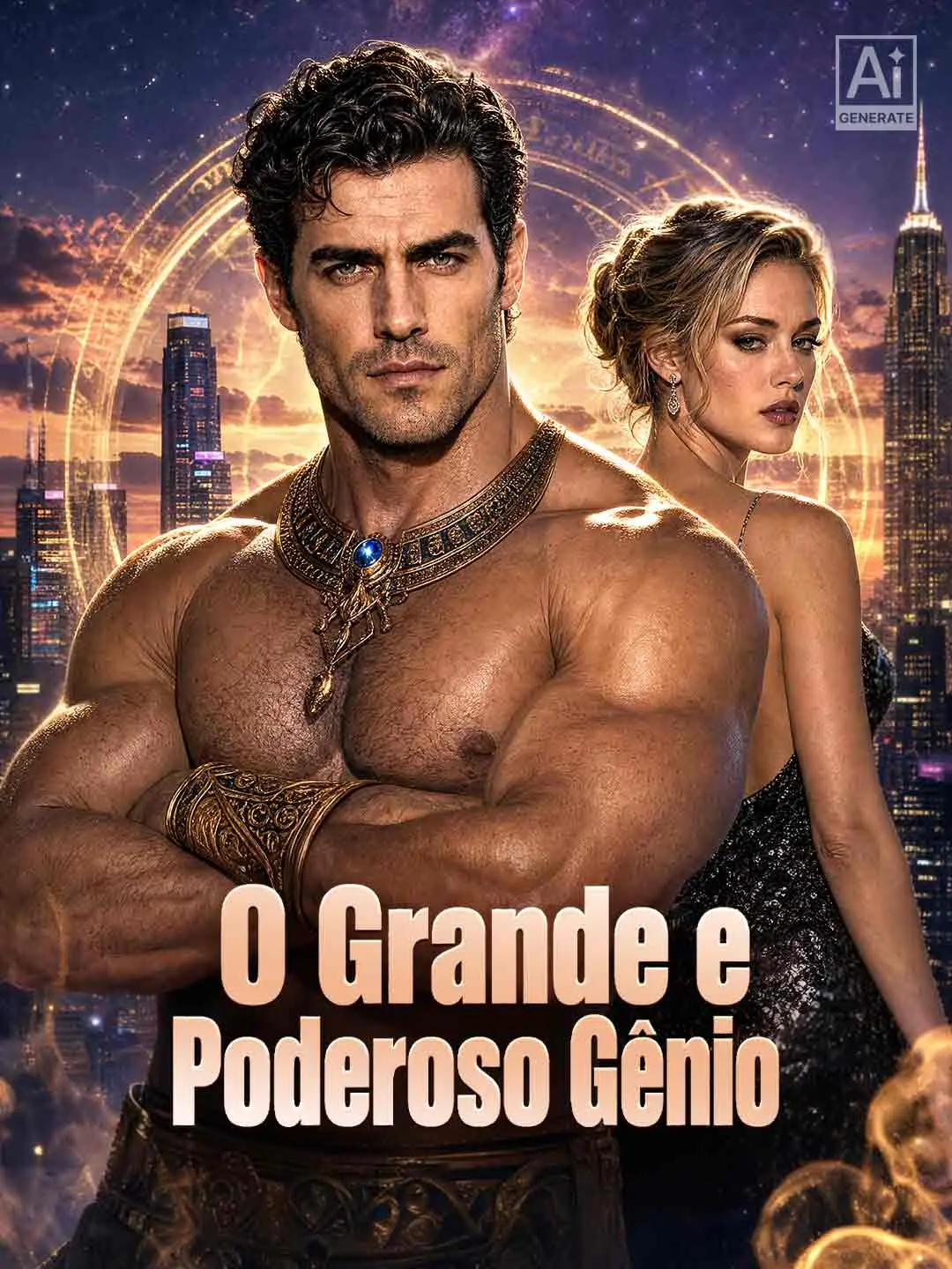 Capa da minissérie O Grande e Poderoso Gênio